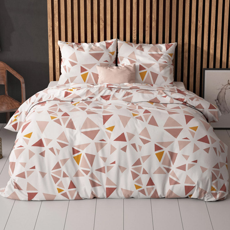 1+1 actie - Dekbedovertrek Bella Wit