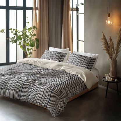 Pure Dekbedovertrekken – Blue Regatta, Linear Linen, Blue Willow & Clay Contours