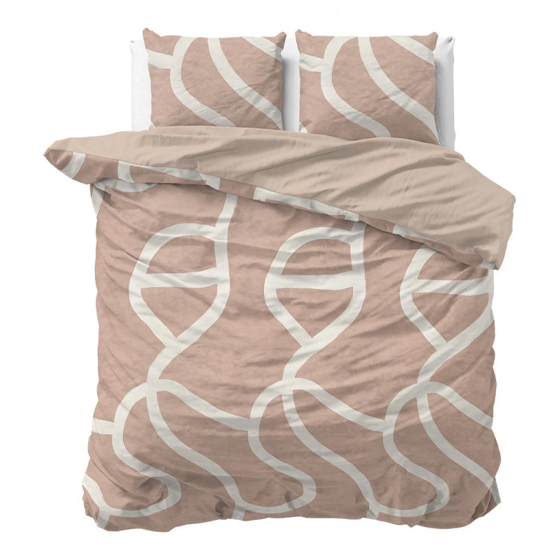 Pure Dekbedovertrekken – Blue Regatta, Linear Linen, Blue Willow & Clay Contours