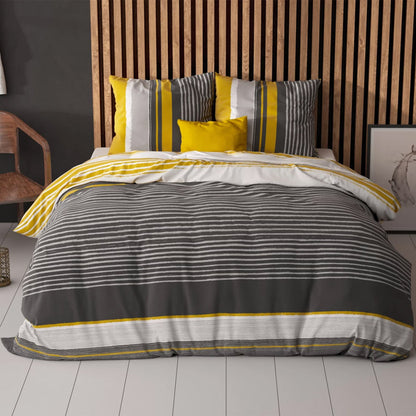Sleeptime Drake Dekbedovertrek Zwart – Luxe en Stijlvol Dekbedovertrek voor de Slaapkamer