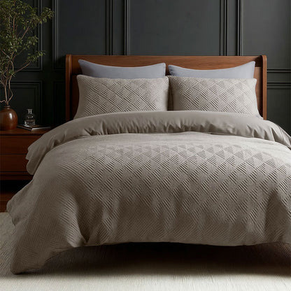 Milano 3D Dekbedovertrek – Luxe Slaapcomfort in 3 Kleuren