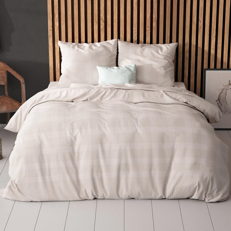 1+1 actie - Dekbedovertrek Mirela Zand