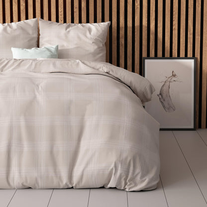 1+1 actie - Dekbedovertrek Mirela Zand