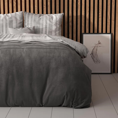 Dekbedovertrek Moon Lights Grijs & Jayda Taupe