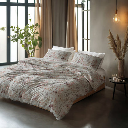 Sleeptime Pure Dekbedovertrek Serta Grijs – Luxe Katoenen Dekbedovertrek