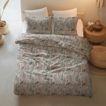 Sleeptime Pure Dekbedovertrek Serta Grijs – Luxe Katoenen Dekbedovertrek