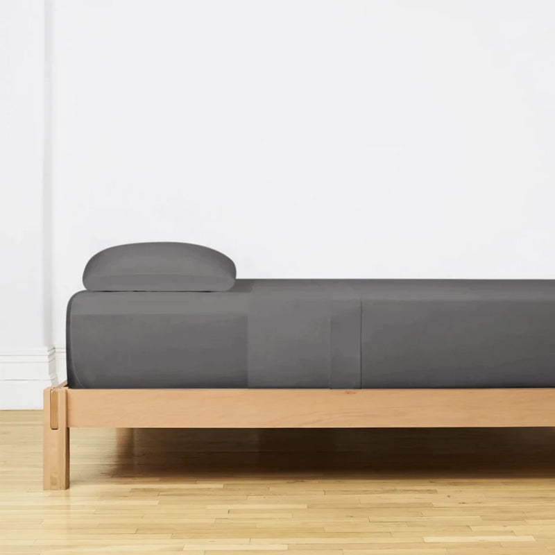 Flanel Premium Lakens – Lichtgrijs, Taupe & Antraciet