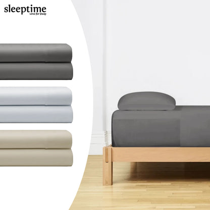 Flanel Premium Lakens – Lichtgrijs, Taupe & Antraciet