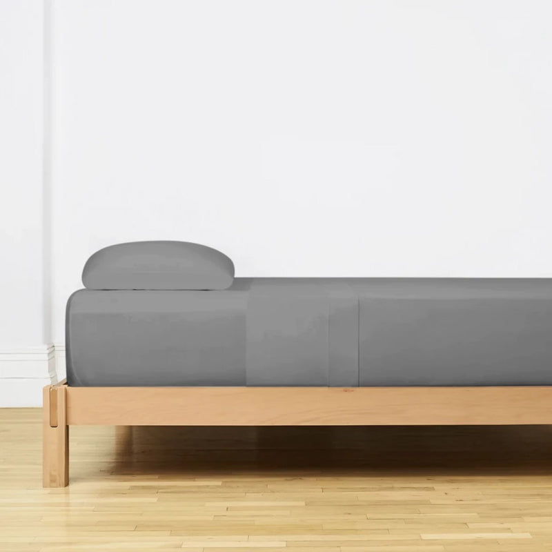 Katoenen Lakens - Wit, Crème & Grijs