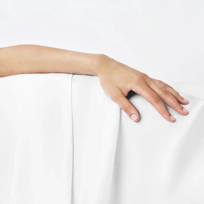 Katoenen Lakens - Wit, Crème & Grijs