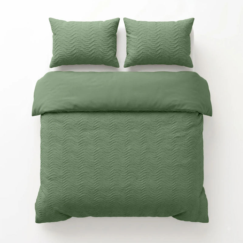 Sleeptime Curve 3D Dekbedovertrek – 4 Kleuren – Zacht Microvezel