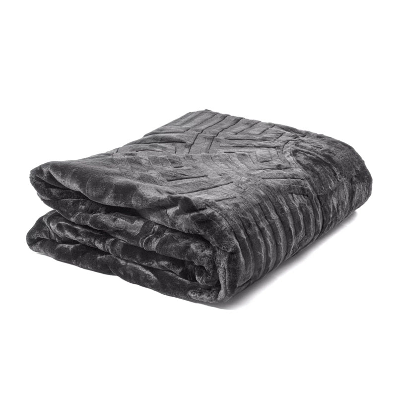 Embossed Zeta Deken 200 x 240 – Zacht, Warm & Stijlvol