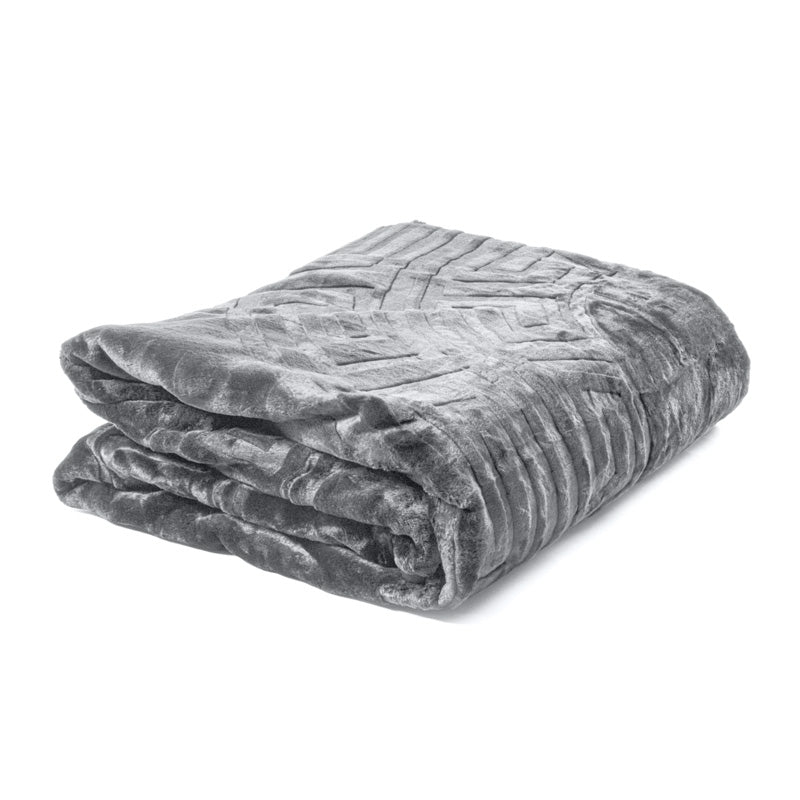Embossed Zeta Deken 200 x 240 – Zacht, Warm & Stijlvol