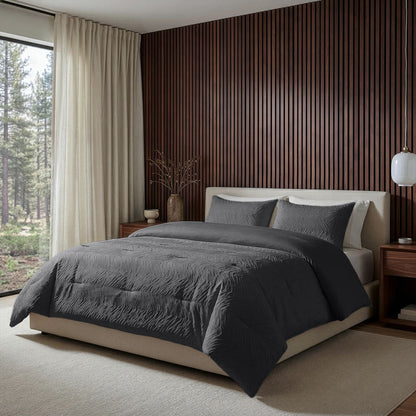 Lazy Dekbed met Kussenslopen – Luxe All-in-One Dekbed Set in Beige & Grijs