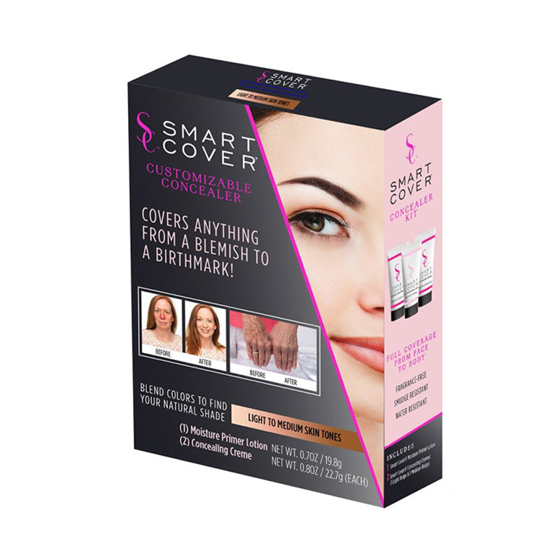 Smart Cover Concealer Kit Licht/Medium – Customizable Concealer Palette voor Perfecte Dekking