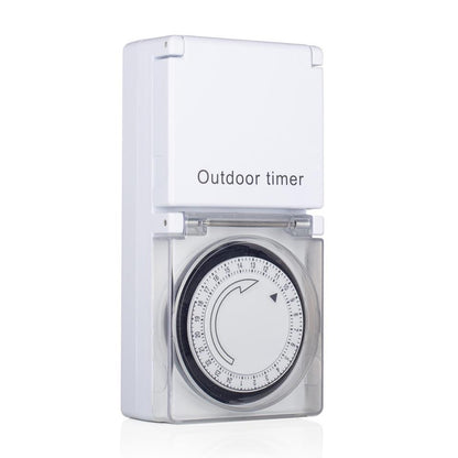 Outdoor Tijdschakelaar – Analoog – Voor Buitengebruik