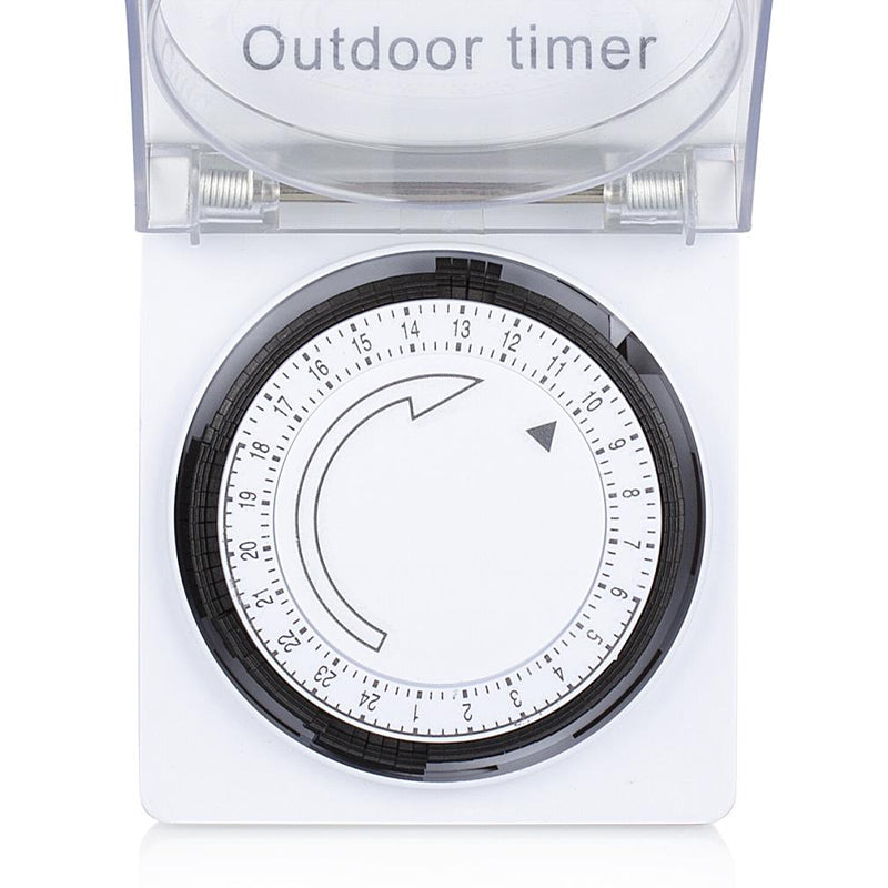 Outdoor Tijdschakelaar – Analoog – Voor Buitengebruik