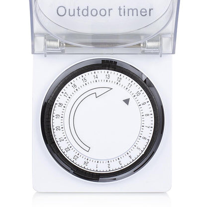 Outdoor Tijdschakelaar – Analoog – Voor Buitengebruik