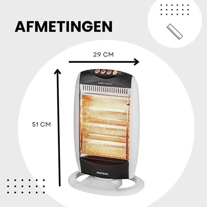 Softsail Halogen Heater - 3 warmtestanden