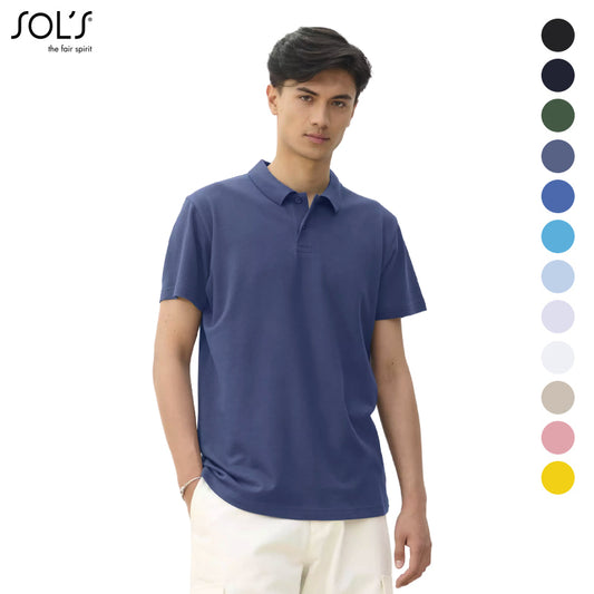 100% Katoenen Herenpolo’s – Pulse Polo voor Comfort en Stijl 👕✨