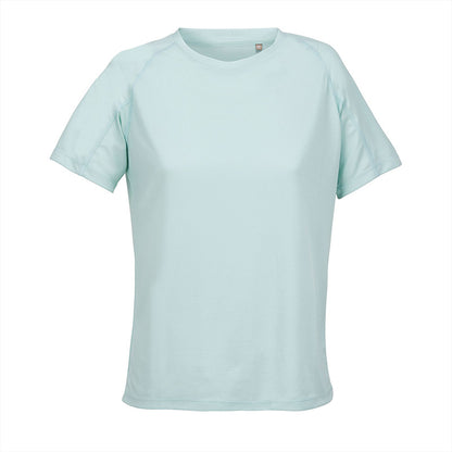SOL'S Vortex Women Sport T-shirt – Lichtgewicht Dames Sportshirt van Gerecycled Polyester