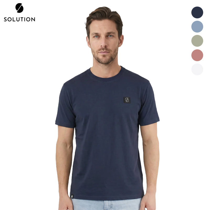 Solution Clothing Blaze Label T-Shirt – Heren T-Shirt in 5 Kleuren