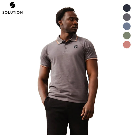 Solution Clothing Flow Polo Heren – Stijlvolle Polo in Meerdere Kleuren