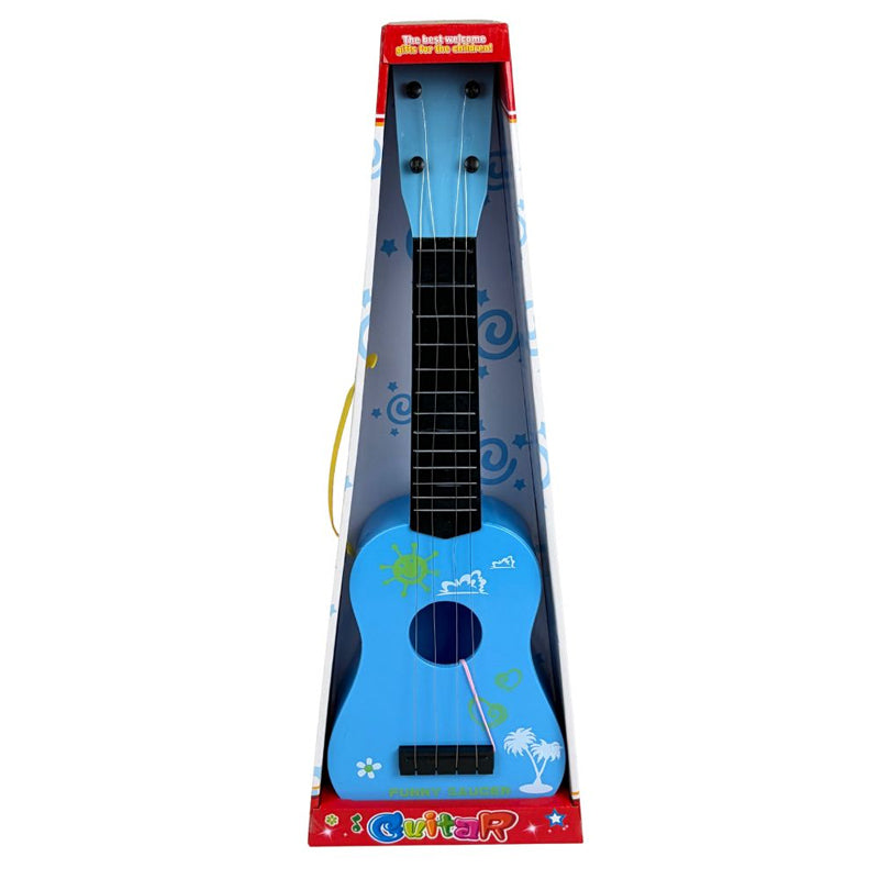 Speelgoedgitaar Mijn Eerste Gitaar – 52 cm met Echte Snaren – Blauw