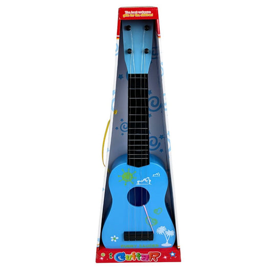 Speelgoedgitaar Mijn Eerste Gitaar – 52 cm met Echte Snaren – Blauw