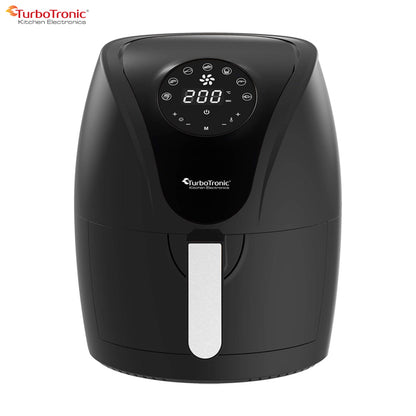 Digitale Airfryer – 3,5 Liter - Zwart/Zilver: Gezond, snel en compact