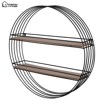 Ronde Wandrek – Ø45 cm | Stijlvolle Wanddecoratie met Functionaliteit