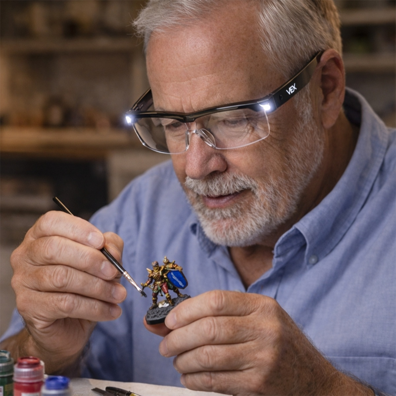 VEX Vergrootglasbril met LED