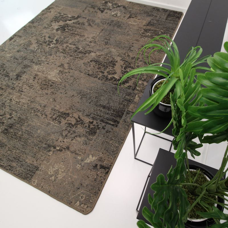 Attrezzo Vloerkleed Vintage Parade Taupe – Stijlvol Vintage Vloerkleed voor Elk Interieur