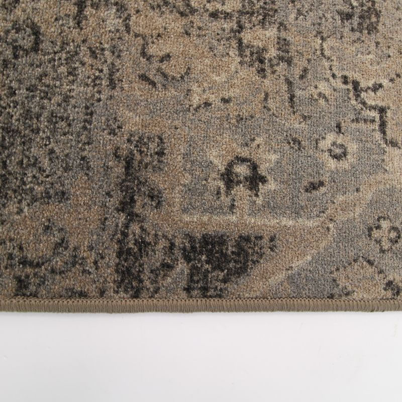 Attrezzo Vloerkleed Vintage Parade Taupe – Stijlvol Vintage Vloerkleed voor Elk Interieur