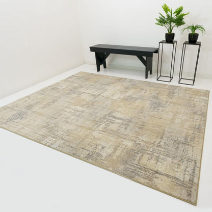 Attrezzo Vloerkleed Xilento Crunch Ivory Grey – Modern en Zacht Vloerkleed in Ivory Grijs