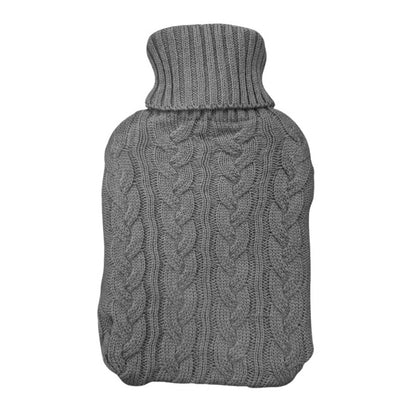 Warmwaterkruik met Gebreide Hoes