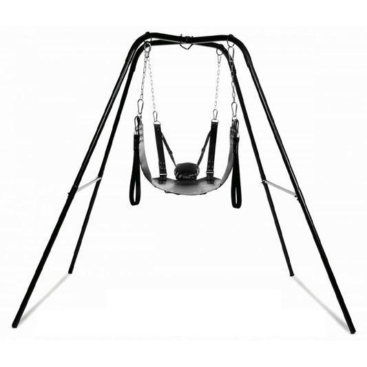 XR Brands Extreme Sling and Swing Seksschommel – Verstelbare Deurschommel voor Comfort en Stabiliteit