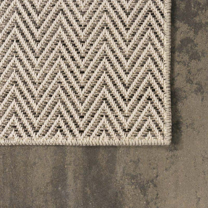 Attrezzo Xilento Outdoor Vloerkleed 4027-12 – Rond Buitenkleed voor Tuin en Balkon
