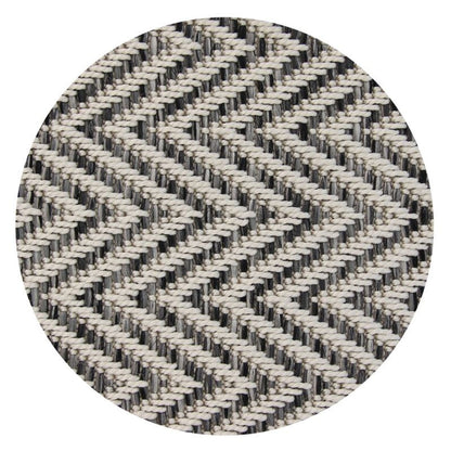 Attrezzo Xilento Outdoor Vloerkleed 4027-12 – Rond Buitenkleed voor Tuin en Balkon